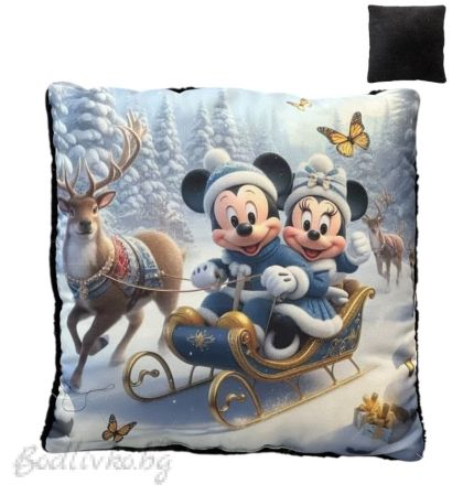 ДЕКОРАТИВНА ВЪЗГЛАВНИЦА МИКИ И МИНИ НА ШЕЙНА