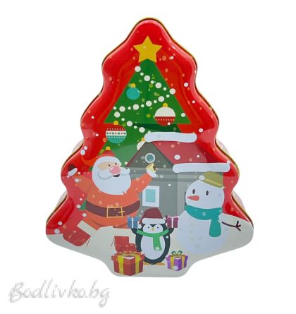 КУТИЯ ЗА СЛАДКИ, МЕТАЛНА , 18/14 СМ.