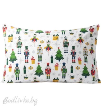 КОЛЕДНА КАЛЪФКА ЛЕШНИКОТРОШАЧИ  50/70СМ., 100% ПАМУК/РАНФОРС