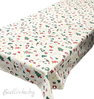 КОЛЕДНА ПОКРИВКА ЗА МАСА, ЛЕШНИКОТРОШАЧИ