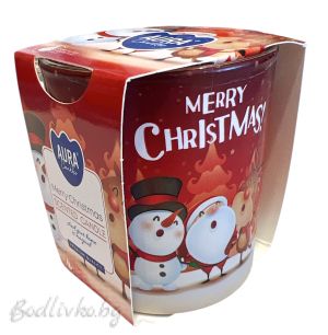 АРОМАТНА СВЕЩ, Aura, Честита Коледа