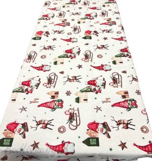 КОЛЕДНА ПОКРИВКА ЗА МАСА, Гномчета с еленчета