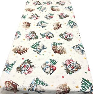 КОЛЕДНА ПОКРИВКА ЗА МАСА, Снежни гномчета