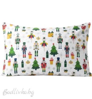 КОЛЕДНА КАЛЪФКА ЛЕШНИКОТРОШАЧИ  50/70СМ., 100% ПАМУК/РАНФОРС