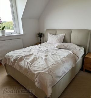  СПАЛЕН КОМПЛЕКТ "ЕЛЕНИ Е РОЗОВО", 100% ПАМУЧЕН САТЕН, 4 части 