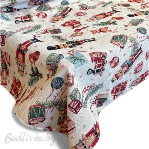 ПОКРИВКА ЗА МАСА ЖАКАРД ЛЕШНИКОТРОШАЧ, НАЛИЧНА В няколко  РАЗМЕРА 