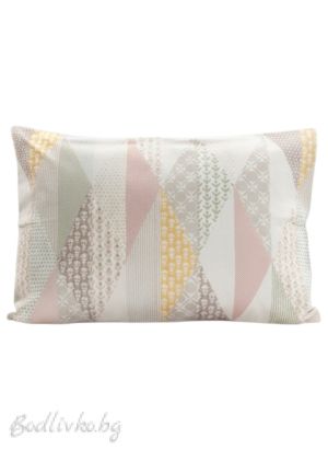 КОМПЛЕКТ ЗА ЕДИНИЧНО ЛЕГЛО РОЗОВИ НЮАНСИ , 100% натурален памук (ПОПЛИН), 3 части