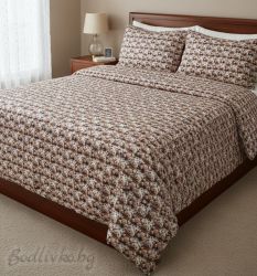 СПАЛЕН КОМПЛЕКТ, Мечета, 100% памук/ 5Д, ранфорс, 4 части