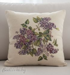 КАЛЪФКА за възглавничка, Люляк, 45/45см.