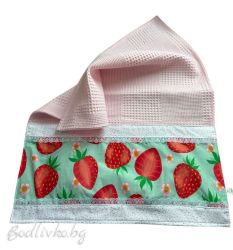 Хавлия за ръце/лице, за кухня или баня, роза с ягоди – 40/60 см. , 