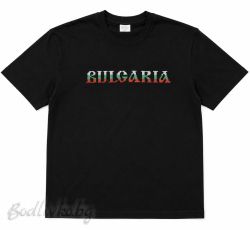 Мъжка тениска с бродерия, България, 100% памук