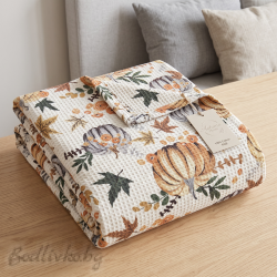 ПОКРИВКА ЗА ЛЕГЛО/ ОДЕЯЛО– ПИКЕ- Тикви, 100%  памук, ПРЕДПРОДАЖБА! Доставка след 13.09