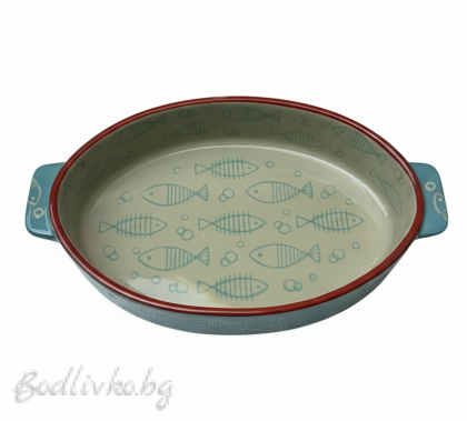 Керамична тава, Danny home, елипса, 23,5см.