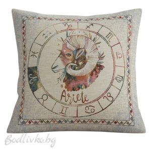 КАЛЪФКА за възглавничка, Зодия Овен, 45/45см.