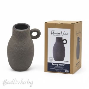 Дизайнерска керамична ваза, Danny Home, 16см.