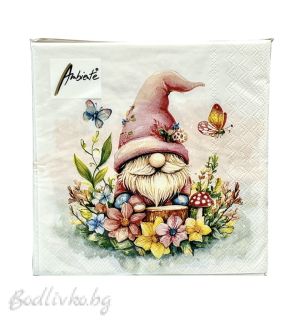 Салфетки, Ambiente, Гномче, 20 броя в опаковка