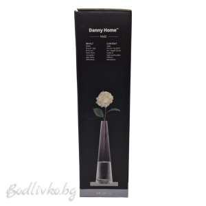Стъклена ваза, Danny home, 32см.