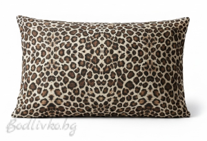 КАЛЪФКА за възглавница, Леопард, 50/70см. 
