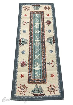 ЖАКАРДОВ ТИШЛАЙФЕР, Морско корабче, 40/100 СМ.