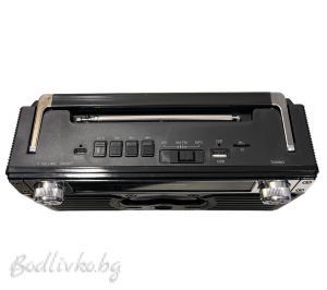 Ретро радио, Bluetooth, хубав, силен и чист звук