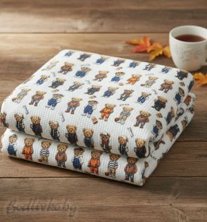 ПОКРИВКА ЗА ЛЕГЛО/ ОДЕЯЛО– ПИКЕ- Мечета,  100%  памук