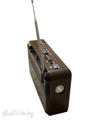 Ретро радио, качествен и хубав звук, 21х12 см.