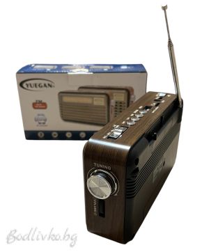 Ретро радио, качествен и хубав звук, 21х12 см.