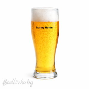Гигантска стъклена чаша, Danny home, за бира, 1,5 литра