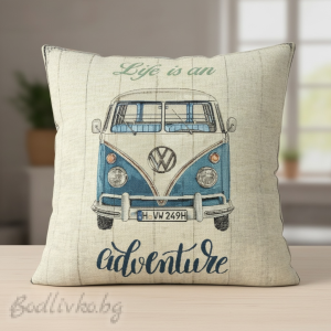 КАЛЪФКА за възглавничка, VW Т1, 45/45см.