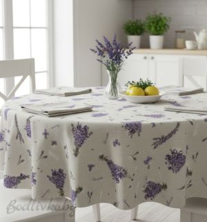 ПОКРИВКА ЗА МАСА,Натурална Лавандула, ПАНАМА, 87% памук